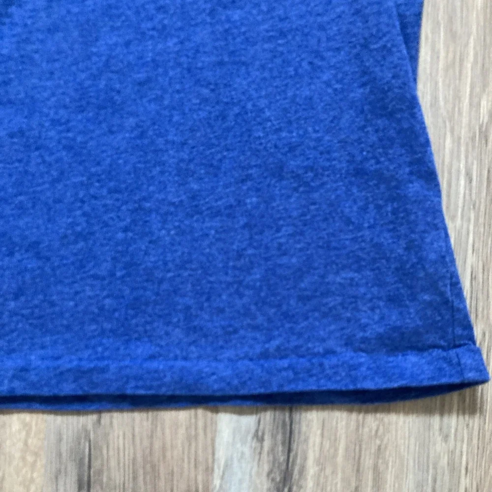 Polo Ralph Lauren V Neck Tee T-Shirt Mens XL Navy Blue Short Sleeve Red Pony